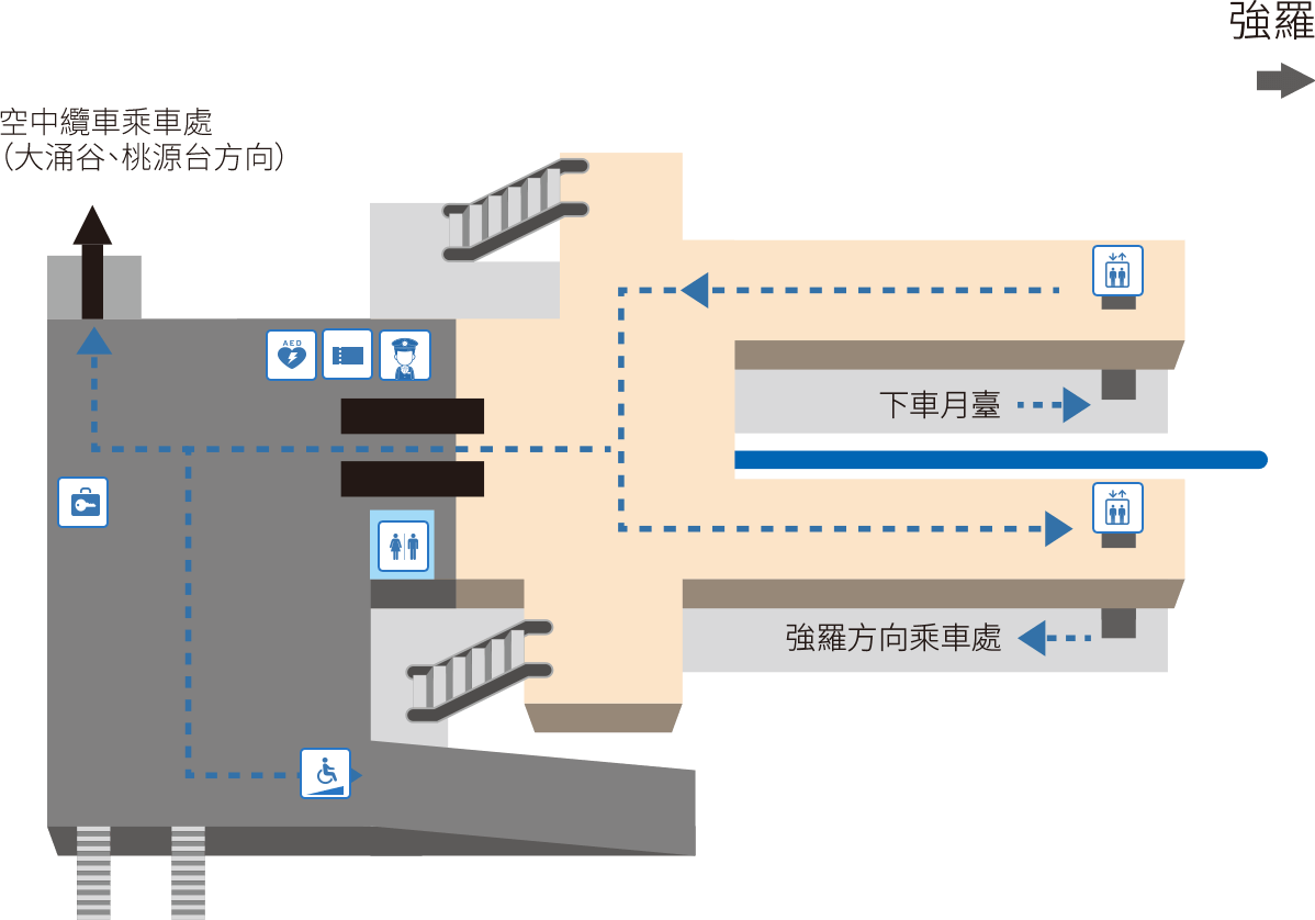 早雲山 車站資訊和時刻表 箱根登山電車 箱根登山纜車